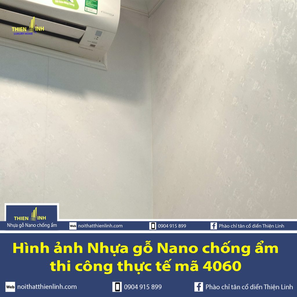 Hình ảnh Nhựa gỗ Nano chống ẩm thi công thực tế mã 4060 (3)