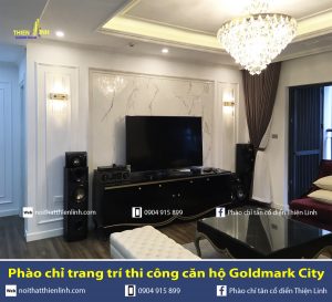 Hình ảnh Phào chỉ trang trí căn hộ Goldmark City - Hồ Tùng Mậu