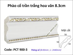 Phào cổ trần PCT 900-3